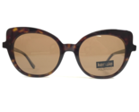 Kensie Sunglasses 76 DT Glam Girl Dark Tortoise Cat Eye Frames with Brow... - £59.15 GBP