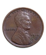 1915 1C Lincoln Cents En Extra Fin + XF+ État Marron Couleur - €44,90 EUR