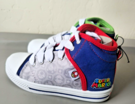 Super Mario Toddler Lace Up Sneakers Size 11 - $18.00