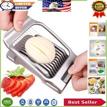 Compact Ergonomic Egg Cutter with Sharp Stainless Steel Wires - Easy to ... - $210.36 MXN