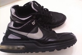 Nike Air Max T-Zone Black Sneakers 375465-001 Men’s Size 9 - £23.78 GBP