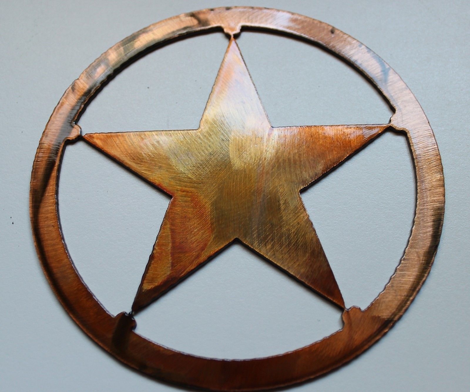 Texas Star Metal 12" Wall Art Decor