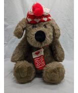 Christmas Holiday Brown Dog With Mittens Target Dayton Hudson Plush 12&quot; - €10,70 EUR