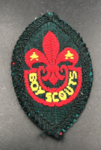 Vintage UK Boy Scouts Badge Patch 2.25&quot; x 1.25&quot; - $15.79