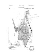 An item in the Art category: Stump Puller Patent Print - White