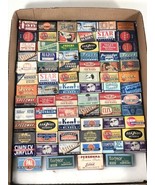 Vintage Lot Of 76 Advertise Double &amp; Single Edge Razor Blades Boxes Made... - £154.64 GBP