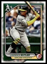 2024 Bowman Rookie Lawrence Butler Rookie Oakland Athletics #44 - $3.96