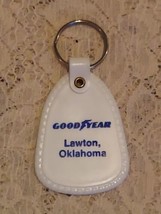 Vintage Goodyear Tires Advertising Keychain Lawton Oklahoma FREE US SHIP... - $12.19