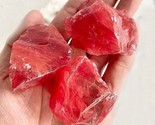 Raw Rough Cherry Quartz Crystal Stone Large Chunks Healing Mineral Rocks... - $16.99