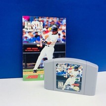 Nintendo 64 video game cartridge All Star baseball 99 acclaim sport Larry Walker - £7.45 GBP