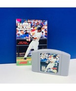 Nintendo 64 video game cartridge All Star baseball 99 acclaim sport Larr... - $9.85