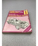 Haynes Techbook Ford Escort Mercury Lynx 1981-1990 789 Manual KG - $14.85
