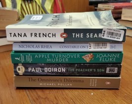 Lot Of 5 Books, With Murder &amp; Mystery By French, Rhea, Fluke, Doiron &amp; Dilemma - £7.98 GBP