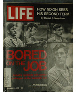 Life Magazine September 1, 1972 Bored on the Job / Nixon&#39;s Second Term - £1.17 GBP
