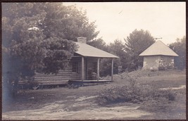 Lovell, Maine RPPC Cabin at Camp Conifer - Bicknell Mfg. Co. Photo Postcard - £10.17 GBP