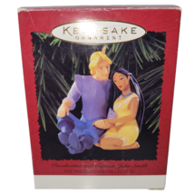 Hallmark Keepsake Ornament Disney&#39;s Pocahontas and Captain John Smith 1995 - £9.72 GBP
