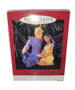 Hallmark Keepsake Ornament Disney&#39;s Pocahontas and Captain John Smith 1995 - £9.58 GBP