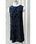 Kenzo Dress Black Symbol Devore Shift Hieroglyphic Print Velvet NWT $775 36 - $182.14 CAD