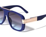 Dweebzilla Oversized Flat Top Square Sport Pilot Aviator Sunglasses (Glo... - £11.50 GBP