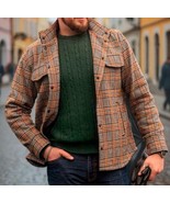 size L, Men&#39;s Premium Wool Jacket Coat, comfortable comfortable warm jacket - $140.00