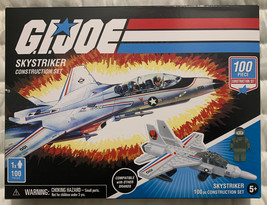 G.I. Joe 100pc Skystriker Construction Set Item #GJ3522-02 Hasbro New Se... - £18.07 GBP