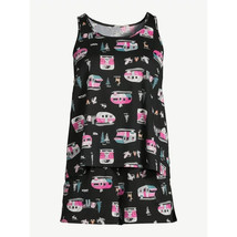 Joyspun Women s Print Tank Top and Shorts Pajama Set  2-Piece  Sizes 3X - £3.04 GBP
