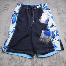 Speedo Shorts Mens S Blue Swim Trunk Lightweight Lined Casual Pockets NWT - $15.62