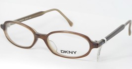 Vintage Donna Karan New York Dkny 6801A 264 Coffee Brown Eyeglasses 46-15-135mm - £31.27 GBP