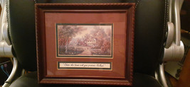 Christian World, Inc. Framed Print With Scripture Verse - $4.00