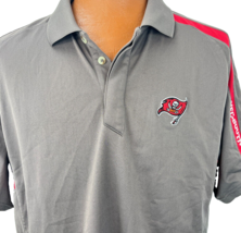 Tampa Bay Buccaneers Reebok NFL Football Polo XL Shirt NFC South Jolly Roger - £39.32 GBP