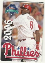 2006 Philadelphia Phillies Pocket Schedule - $94.67 MXN