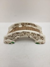 Vintage 1989 Lefton TCM 07085 Ceramic Bridge  Christmas Village Display - $13.50