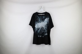 Vtg Batman The Dark Knight Rises Mens XL Faded Spell Out Short Sleeve T-Shirt - £23.47 GBP