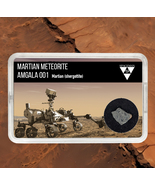 Amgala 001 Martian Meteorite – Certified Rare Mars Rock, gift for a spac... - £49.92 GBP