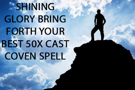 HAUNTED 50X FULL COVEN BRING FORTH BEST SHINING GLORY EXTREME Magick  image 2