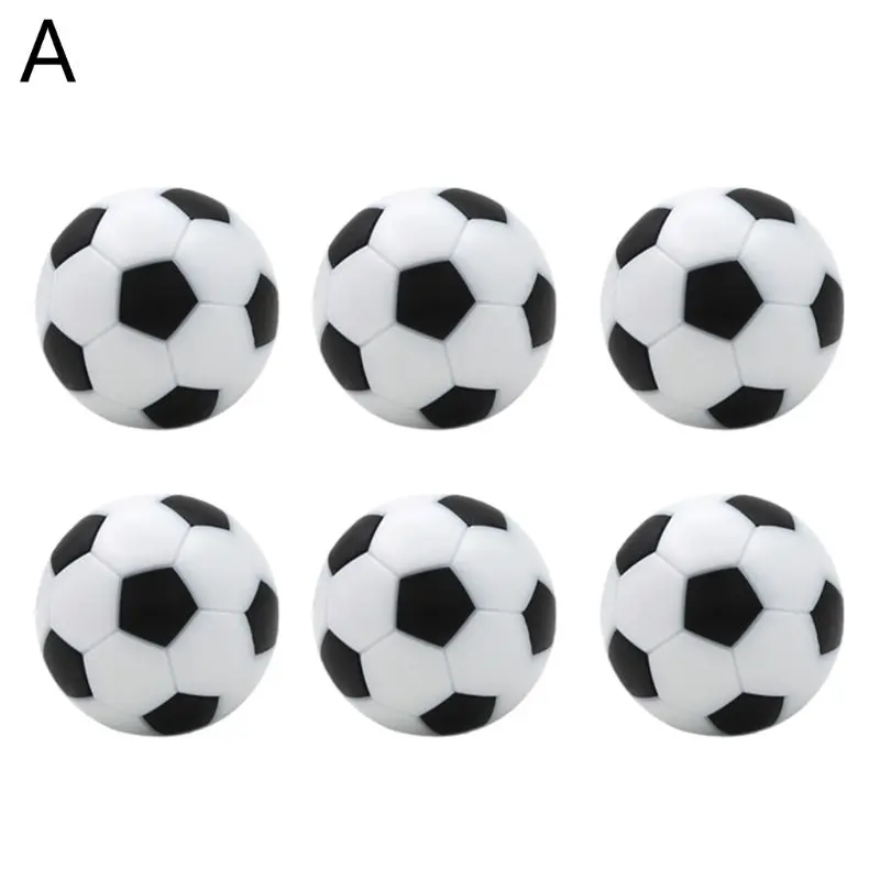 6pcs 32mm Table Soccer Foosball Fussball Football hine Accessories Repments Blac - £83.82 GBP