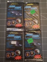 1994 Star Trek The Next Generation Stardisc 4 Packs Sealed vintage retro wow - £7.90 GBP