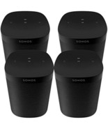 Sonos One SL - 4 Room Set The Powerful Microphone-Free Speaker for Music... - £782.79 GBP