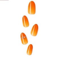 Halloween NEW Kiss Nails Impress Press On Manicure Gel Rebecca Minkoff Orange - £4.73 GBP