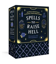 Spells to Raise Hell Cards: 50 Spells and Rituals to Reveal Your Inner Power [Ca - £14.21 GBP