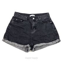 CC. Black Denim Shorts Women Thr Best Choice Smiling Girl (Unknown Size) - $14.99