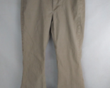 Riders By Lee Midrise Bootcut Women&#39;s Tan Jeans Size 14P - $13.57