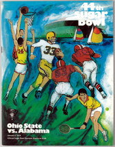 1978 44th Sugar Bowl- Alabama Crimson Tide vs Ohio State Buckeyes College Footba - £39.87 GBP