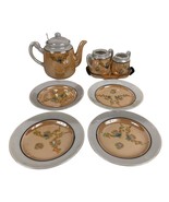 VintageVintage Hand-Painted 9-Piece Lusterware Children&#39;s Tea Set –Made ... - $37.42 CAD