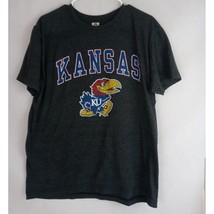 New Agenda Kansas Jayhawks Men&#39;s Graphic T-Shirt Size Large - $14.84