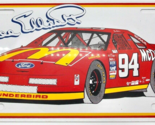 (1) Vintage 1995 Bill Elliott #94 Ford McDonalds Tin Metal License Plate... - $17.81