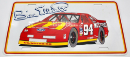 (1) Vintage 1995 Bill Elliott #94 Ford McDonalds Tin Metal License Plate NASCAR - £13.93 GBP