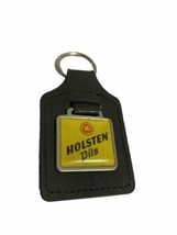 Vintage Holsten Pils Leather Keyring Keychain  - $8.61