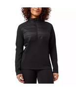 32 Degrees Heat Women&#39;s Size XL Black 1/2 Zip Pullover Sweatshirt Jacket... - $16.19