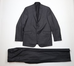 Kenneth Cole Reaction Mens 42L 2 Piece Suit Jacket Blazer Pants 35x34 Da... - £90.22 GBP